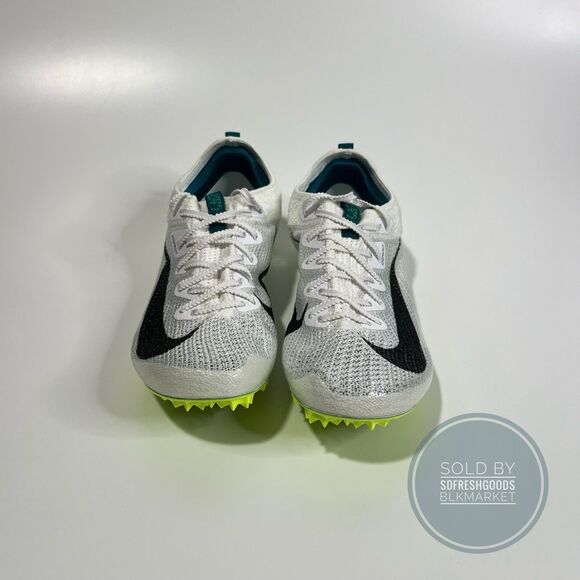 Nike Zoom Superfly Elite 2 White Bright Spruce Track Spikes FZ9662-100 Size 9 main image 5